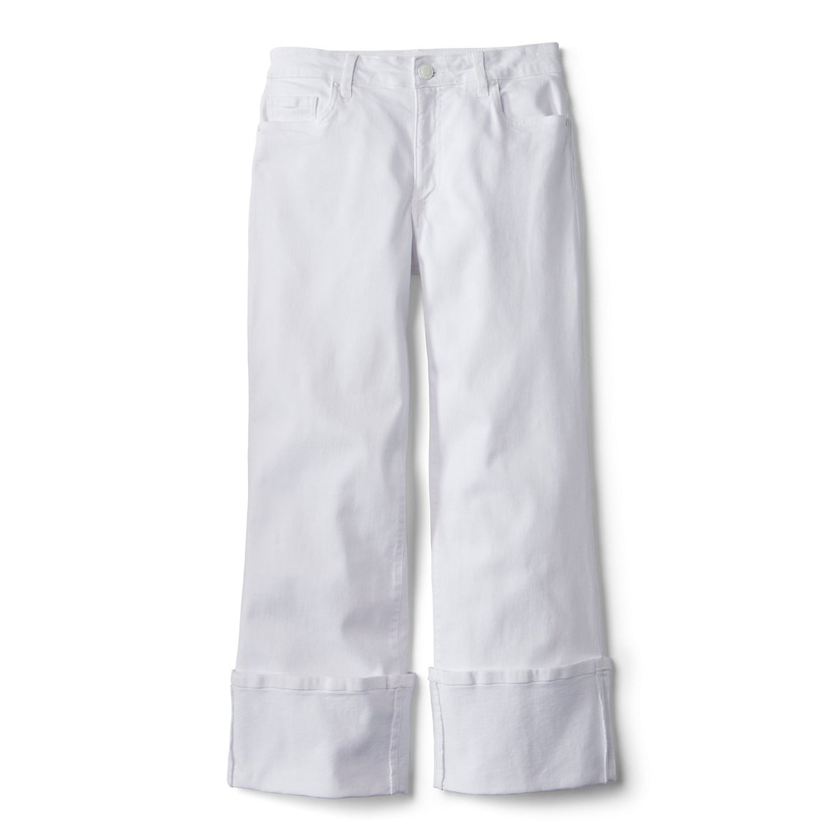 Orvis Kut from the Kloth® Charlotte High-Rise Wide-Leg Cuffed Jeans