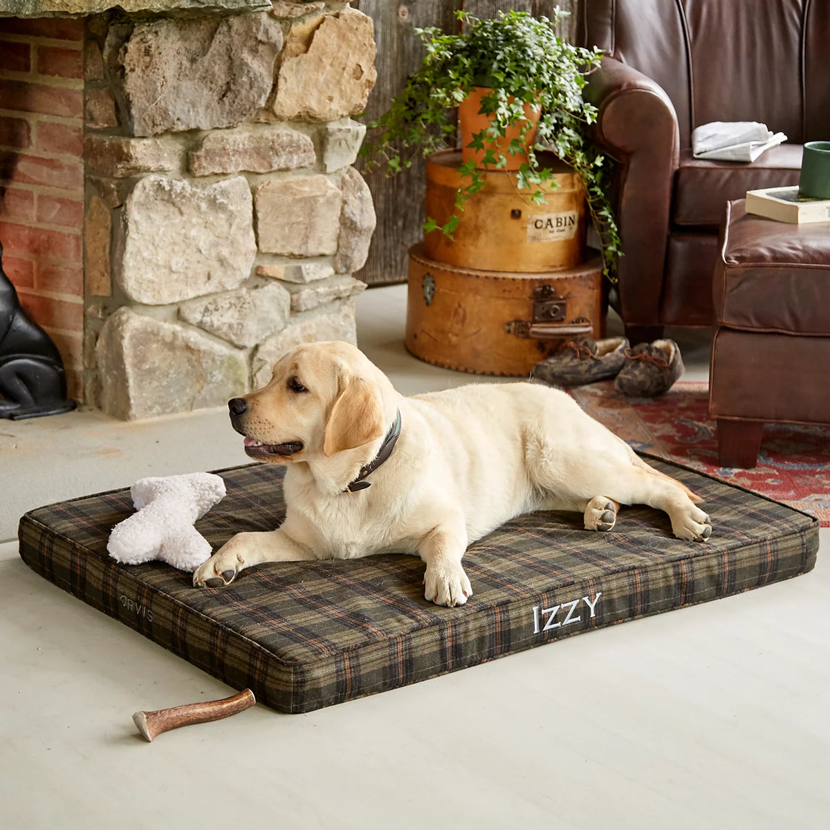 Orvis Fleece Dog Bone