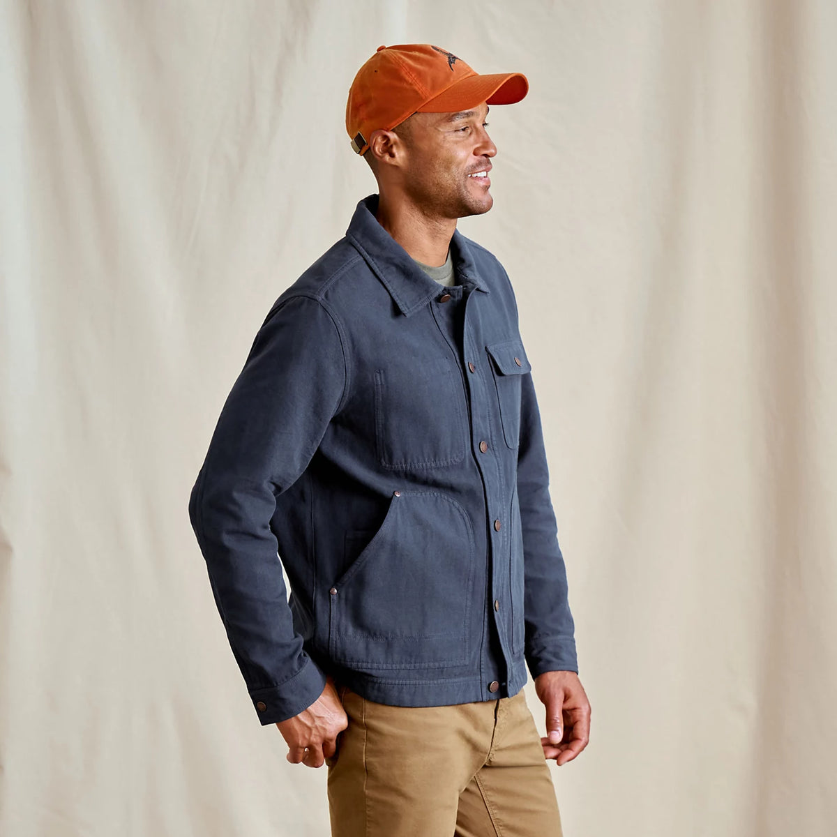 Orvis Garment-Dyed Hemp-Blend Utility Jacket