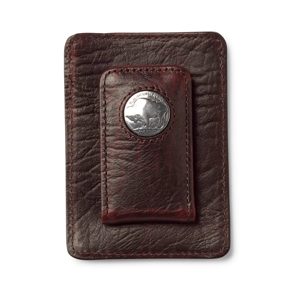 Orvis Bison Buffalo-Nickel Money Clip