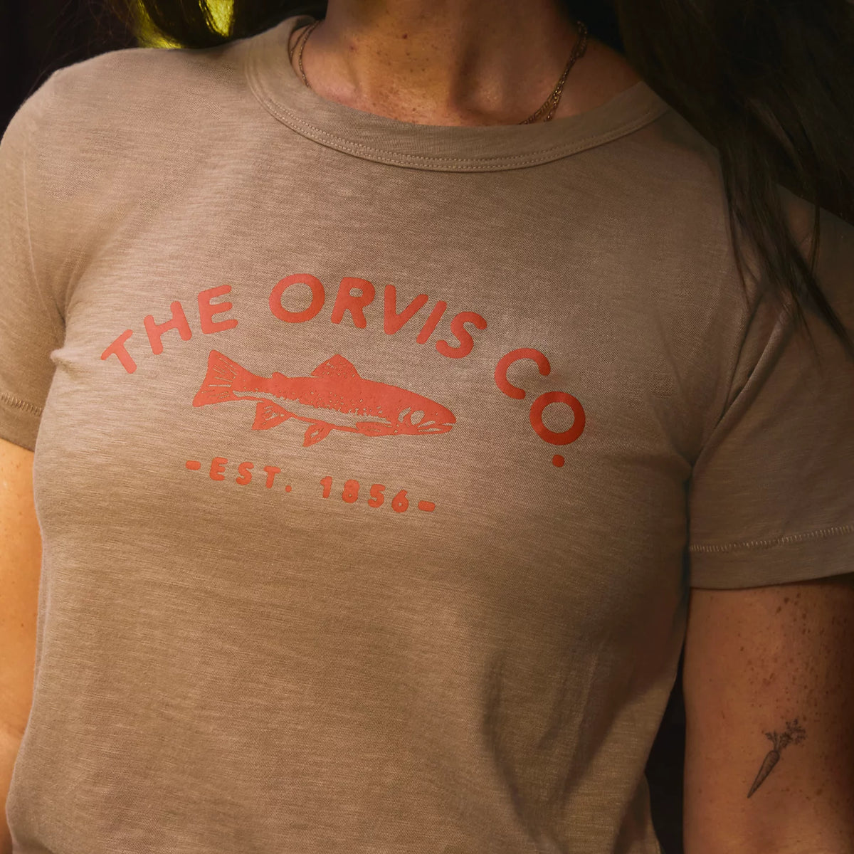 Orvis Bromley Slub Graphic Crewneck Tee
