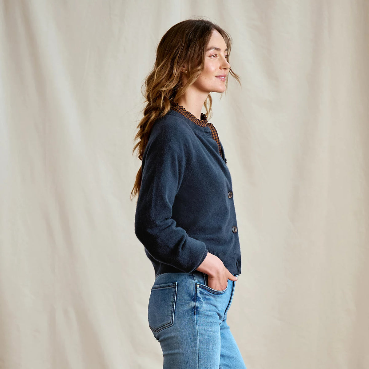 Orvis Boiled Cashmere Cardigan